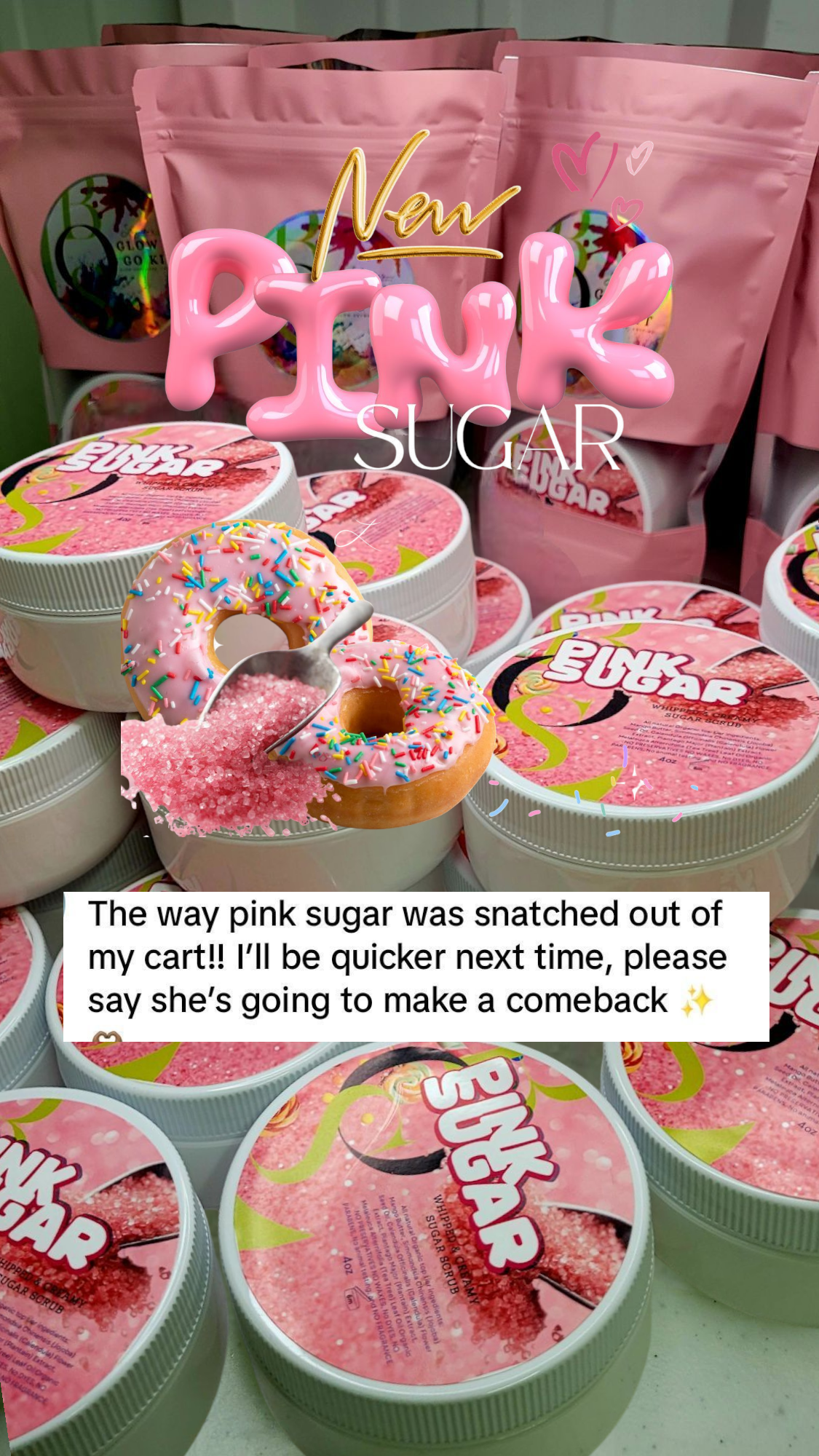 PINK SUGAR GLOW & GO KIT