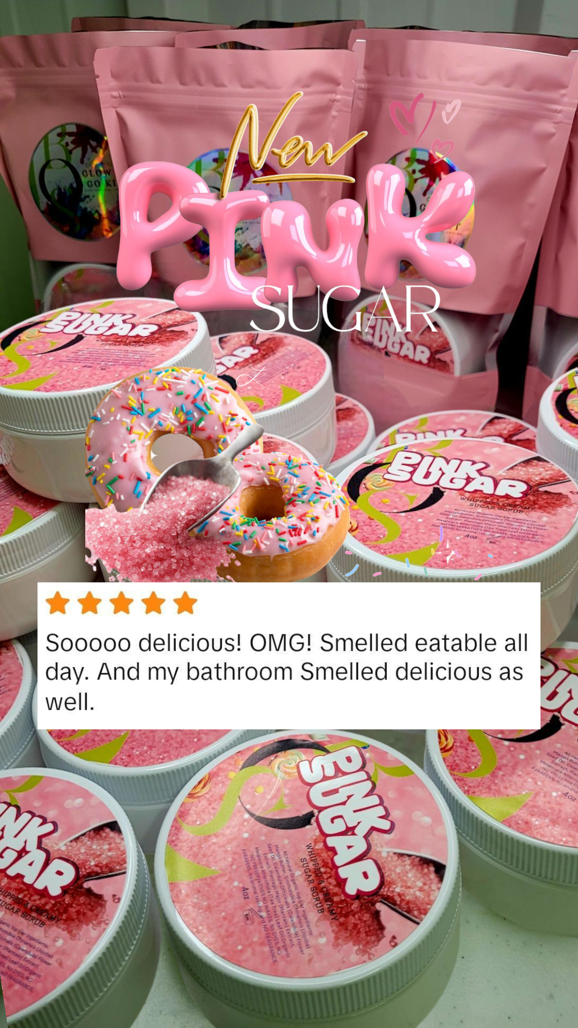 PINK SUGAR GLOW & GO KIT