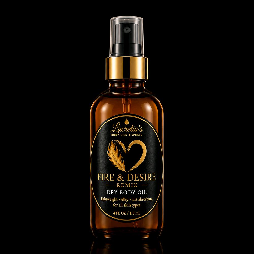 FIRE & DESIRE  LUXURY DRY BODY OIL