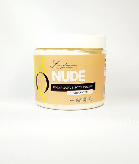 NUDE (UNSCENTED) Sugar Scrub