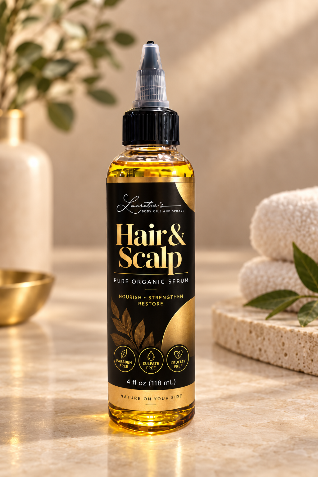 Hair and Scalp ORGANIC Serum